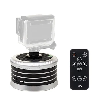 

AFI MRA01 360 Degree Electric Panorama Ball Head With Remote Control Ball Head For GoPro Action Camera DSLR Silver Free Shipping