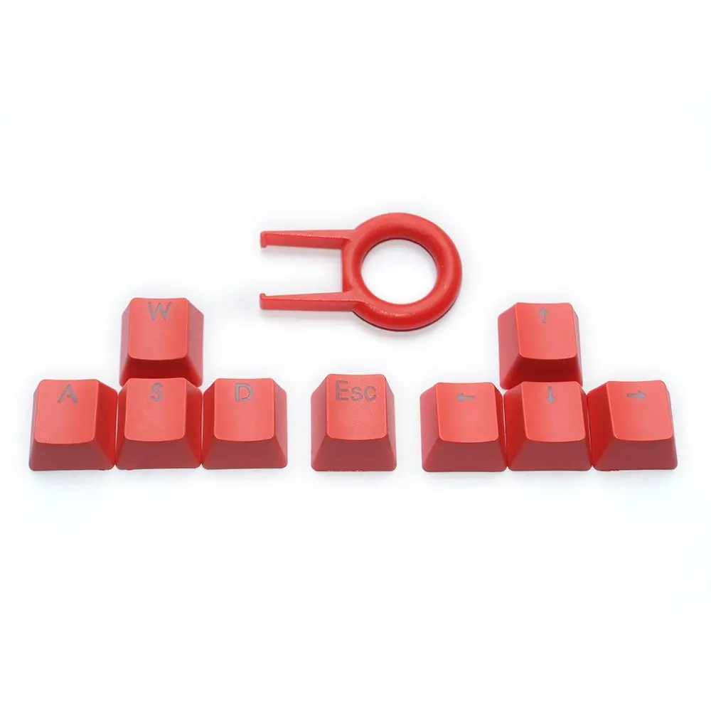 

PBT Backlit Keycaps WASD/ESC/Direction Cherry MX Keycaps With Key Cap Puller For MX Switches Backlit Mechanical Gaming Keyboard