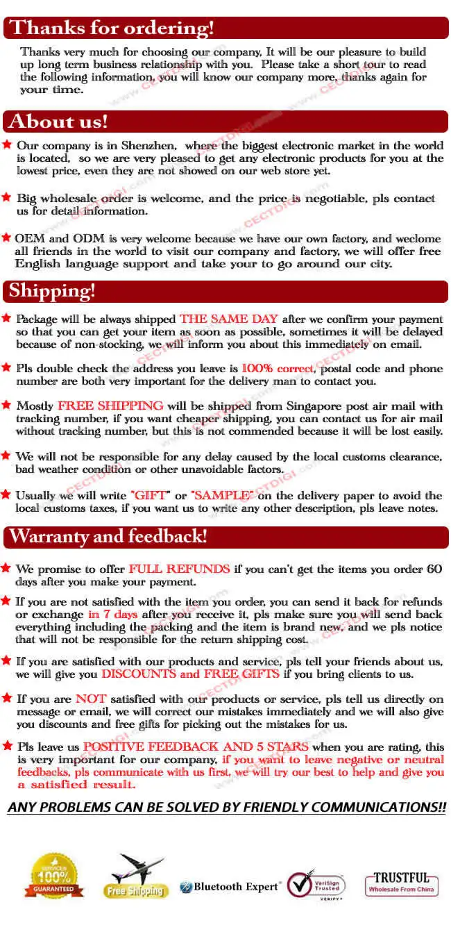 warranty