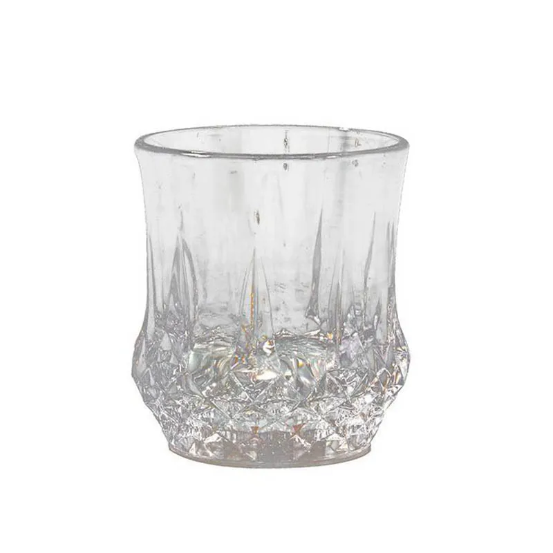 Liquid Activated Multicolor LED Glasses LED Flashing Juice Glass 200-300ML LED Drink Cup Flash Cups Led Glasses Drink Cup