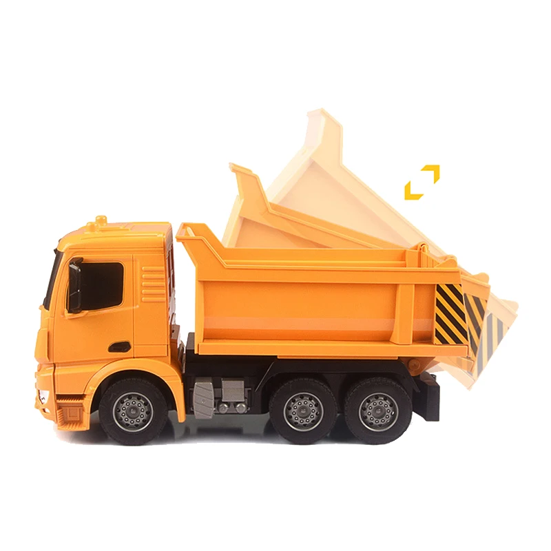 2.4G Interesting simulation RC Engineering truck Super power RC Dump truck model Children's toys Boys Birthday Xmas gifts