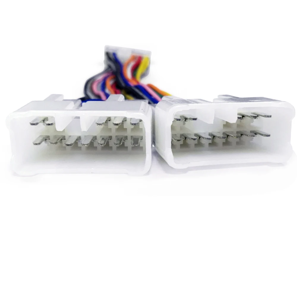 APPS2CAR Toyota Lexus Scion 5 + 7 broches à 5 + 7 broches et 5 + 7 broches Radio Y Câble faisceau de câbles Pour Périphérique USB Adapter Changeur CD Navigation (Y-TYT02) 4