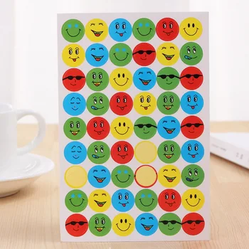 

1000sets,10sheets/set Smile Stars School Children Kids Teacher Label Reward Cute Sticker for DIY Scrapbook Decor School Supplies