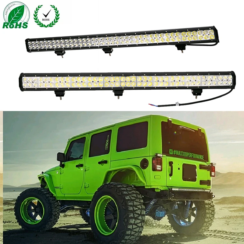 

4Pcs 2 Rows 234W LED Work Light Bar Daytime Running Light for Tractor Boat Off-Road 4WD 4x4 Truck SUV ATV LED Lamp Car Spotlight