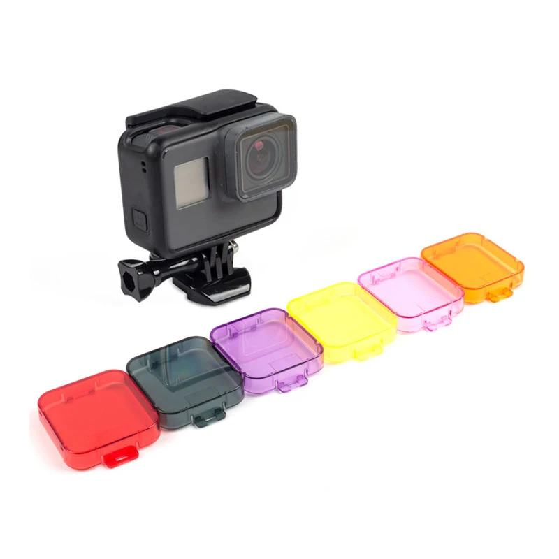 Фильтр для камеры Go Pro Hero 5 6 7 Black цветов|Чехлы экшн-камер| |