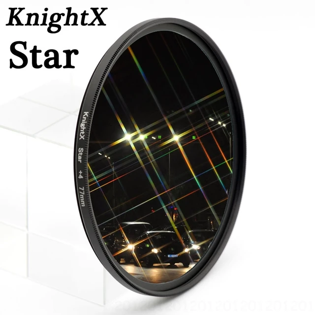 Special Offers KnightX Star 4 6 8 filter For Nikon 100d 7000 7100 5200 D3000 D3100 D3200 t3i t5i T5 700d d5500 750 D5600 49 52 55 58 62 67 77mm