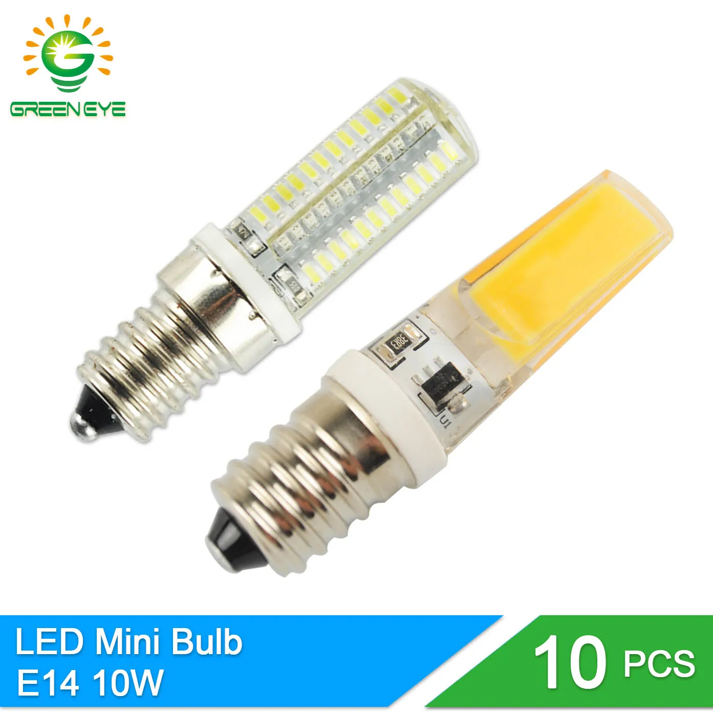 Lampara Light Replace Greeneye 40off E14 Led Lampada Mini Halogen v0mwNPnOy8