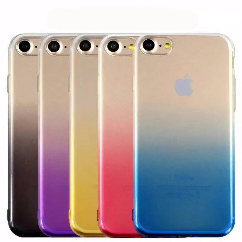 

Colorful Phone Case For iPhone 6 6s 7 8 Plus X Xr Xs Max Ultra Thin Soft TPU Back Cases For iPhone 5s 5 SE Cover Conque