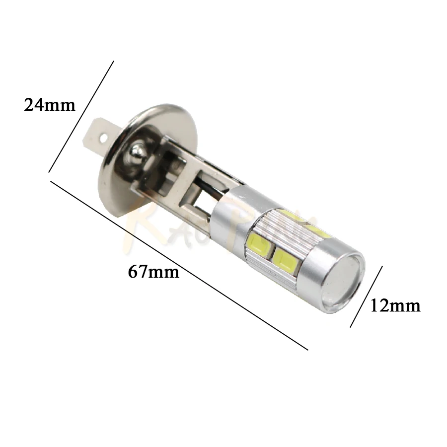 СВЕТОДИОДНЫЙ Автомобильный противотуманный светильник Raoping H1 10SMD 5730 2 шт. Сменные