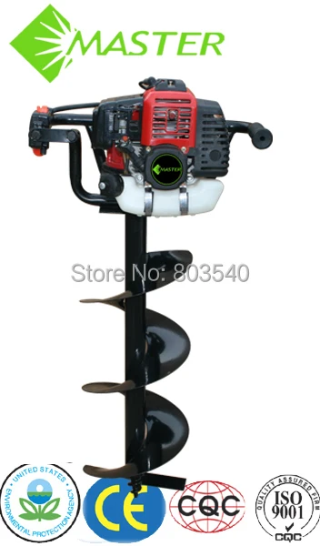 

52cc pole auger, earth auger with 100mm auger