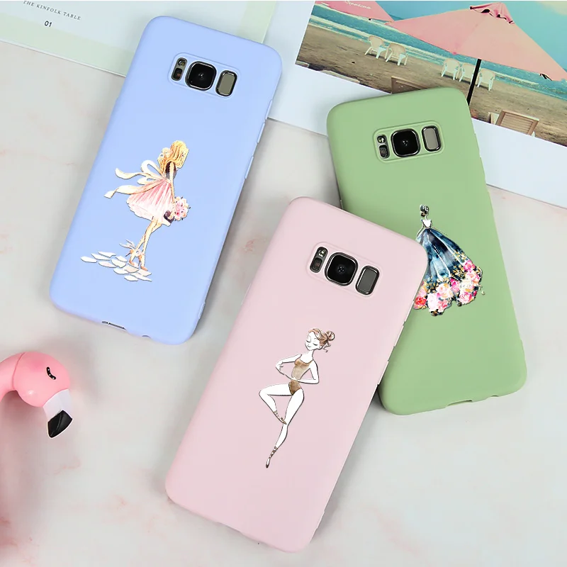 Мягкий силиконовый чехол из ТПУ для Samsung A40 A50 A70 телефона Galaxy A8 A6 Plus A7 2018 A10 A20 A30