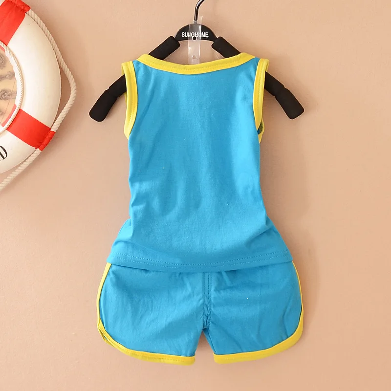 Хлопковый комплект одежды для мальчиков и девочек 4 9 мес.|vest jacket|clothing menvest child |