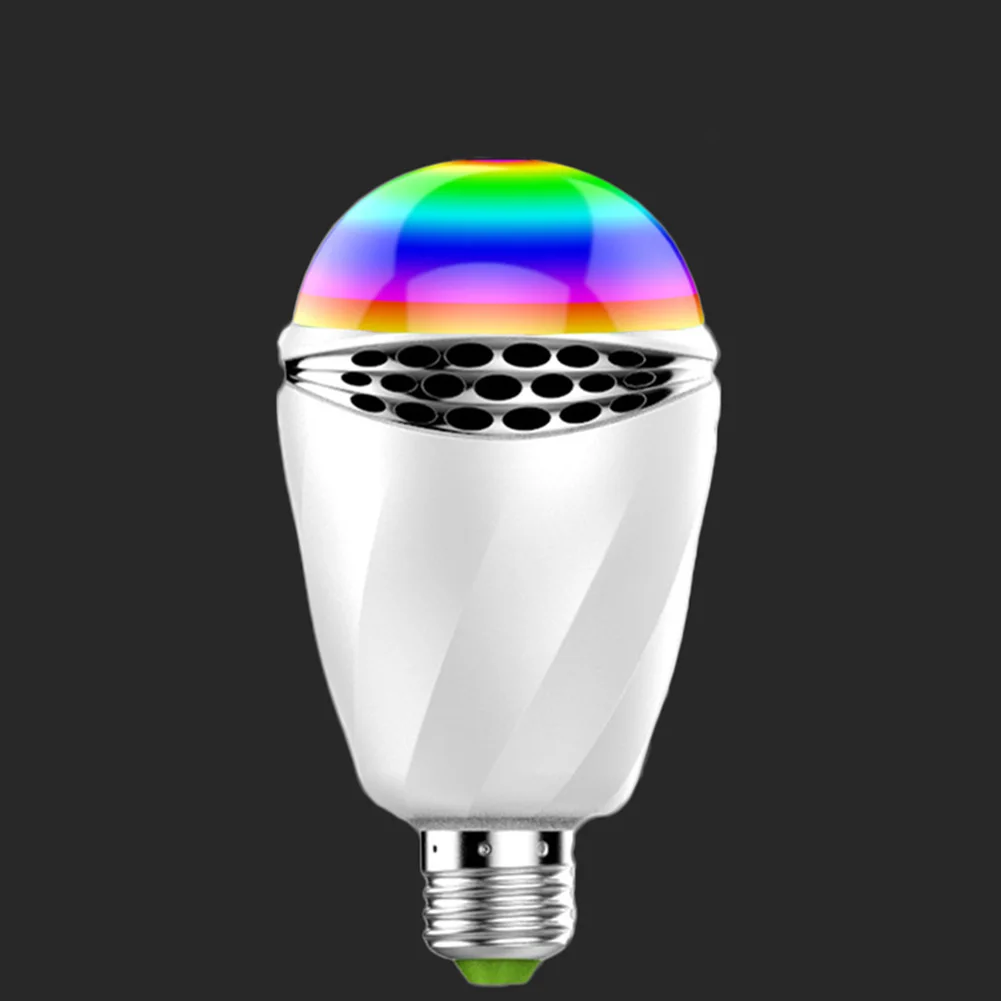 

E27 bulb lamp APP control LED colorful light bulb wireless Bluetooth speaker music bulb
