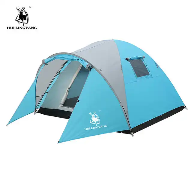 3 4 Person Outdoor Tent Hiking Large Waterproof Beach Camping 3 4 Person Outdoor Tent Hiking Large Waterproof Beach Camping Windbreak Dual