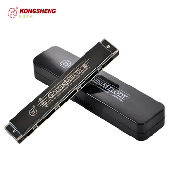 

Harmonica Polyphony Winner Harmonica Stainless steel Mouth Flute 24 Hole Key C