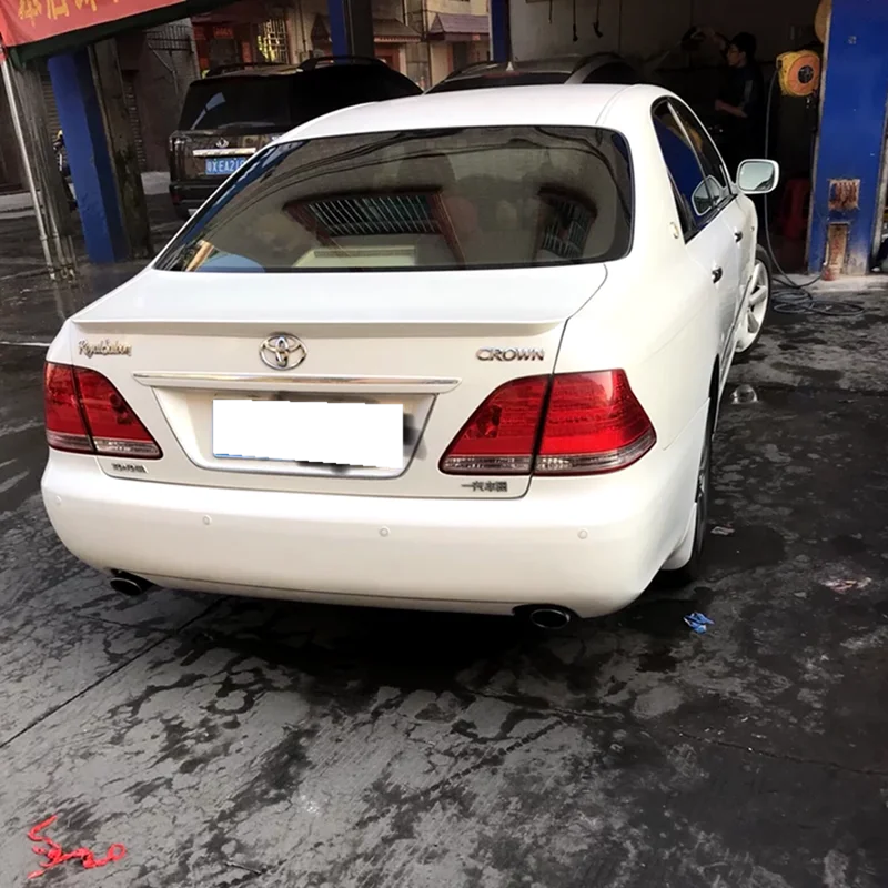 

For toyota Crown rear trunk rear wing tail Spoiler high quality ABS spoiler 2005 2006 2007 2008 2009 by primer paint DIY color
