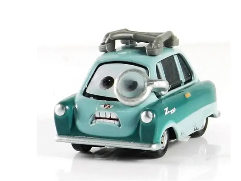 100 Original CARS PIXAR 2 Professor Z 155 Diecast Metal Models