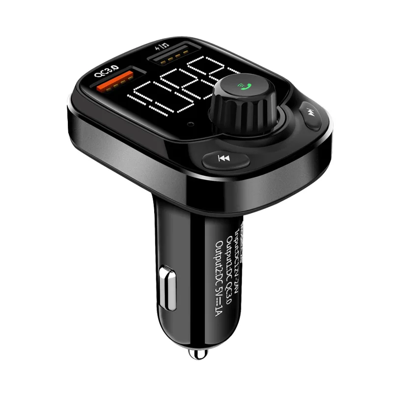JaJaBor Bluetooth Carkit Handsfree FM передатчик автомобильный MP3 плеер Поддержка TF карта/U диск