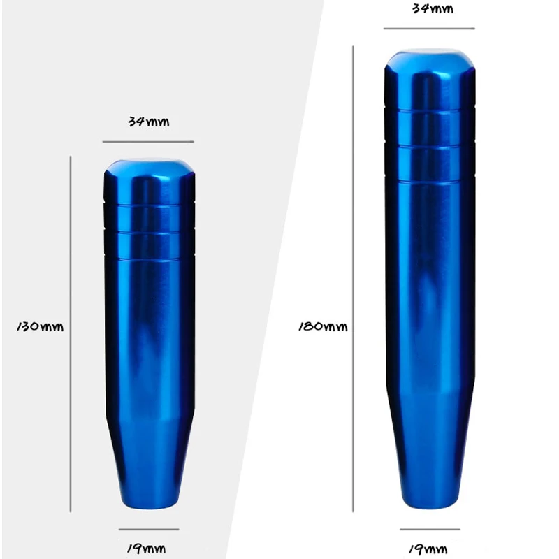Универсальный удлинитель 13 см/17 см JDM удлиненная алюминиевая гоночная ручка переключения передач для Honda Civic Acura ручка переключения передач без логотипа