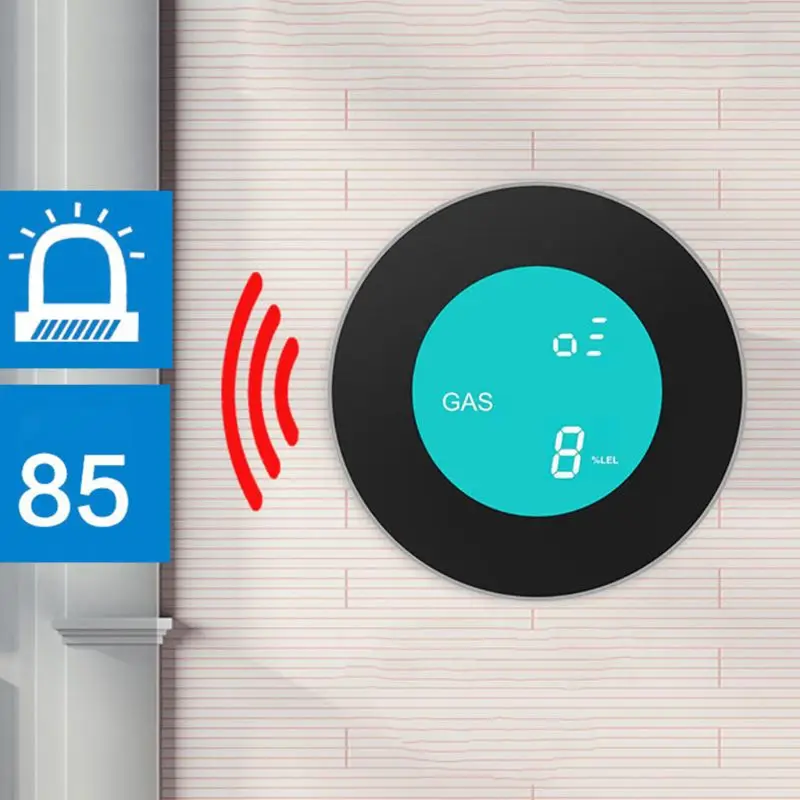 Умный беспроводной Wi-Fi детектор газа утечки газа датчик сигнализации для домашней безопасности дистанционное управление гаджеты с управлением приложением