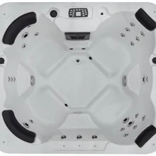 507 diy гидромассажная Ванна с крышкой спа, которая легко проводится