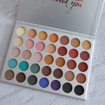 

Beauty Glazed 35 Color Makeup Eyeshadow Palette Shimmer Matte Pigmented Smokey Eye Shadow Pallete Long Lasting Make Up Sets