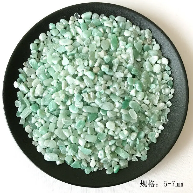 

50g 3 Size Natural Green Aventurine Crystal Gravel Mineral Purify Degaussing C825 Natural Stones And Minerals