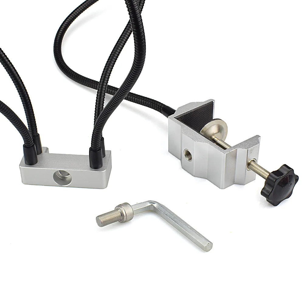 USB светодиодный 3X лупа печатной платы приспособление тиски, стол зажим для пайки Ручной паяльной станции Третий ручной инструмент