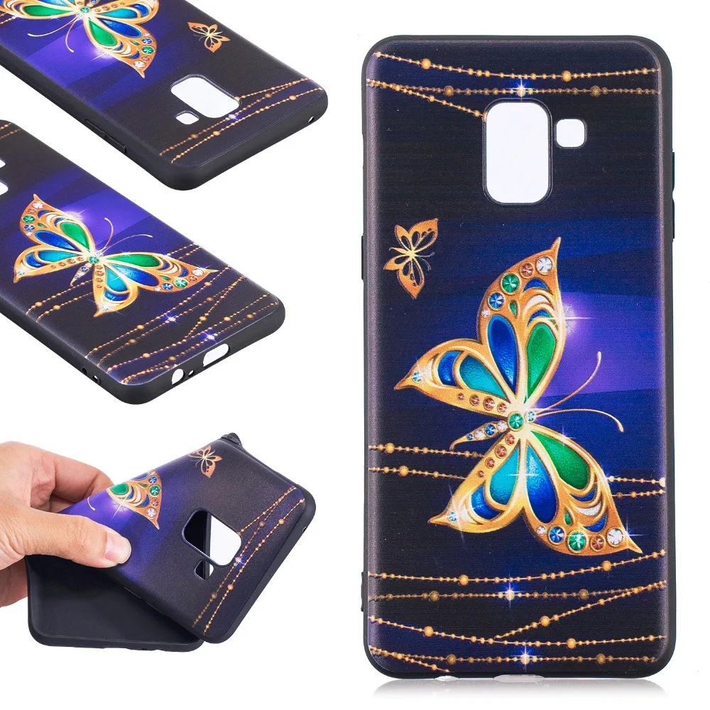 Ideas No thread clamp Relief very soft TPU Total package side and ultrathin for Samsung S8 S9 Note 8 Back cover Phone Case |