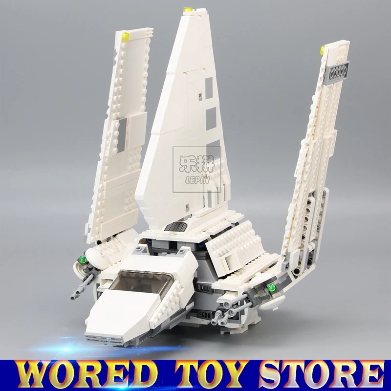 

Lepin 05057 937Pcs Star Series The Imperial Shuttle Set Model Building Kit Blocks Bricks Toy Compatible legoed With 75094 wars