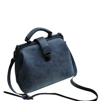 

Women Handbags Fashion Doctor Bags PU Leather Vintage Shoulder Crossbody Messenger Bag New