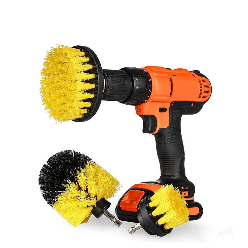 

Power Scrubber Brush Drill Brush Clean for Bathroom Surfaces Tub Shower Tile Grout Cordless Power Scrub Cleaning Kit AD300