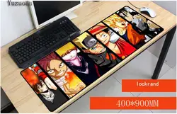 Yuzuoan Одна деталь Dragon Ball Z 900x400x3 мм Notbook компьютер Японии аниме Мышь площадку большой игровой ноутбук таблица оверлок Мышь Pad