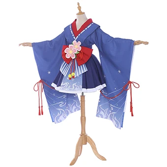 New My Hero Academia Todoroki Shoto cosplay costume lovely girls kimono uniform Litte hero Anime costumes clothes outfits cos - Цвет: Costume