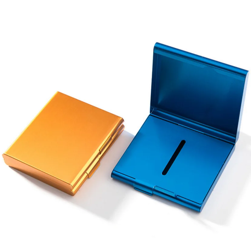 

Yooap Cigarette accessories Cigarette box ultra-thin storage box stainless steel portable multi-function cigarette case
