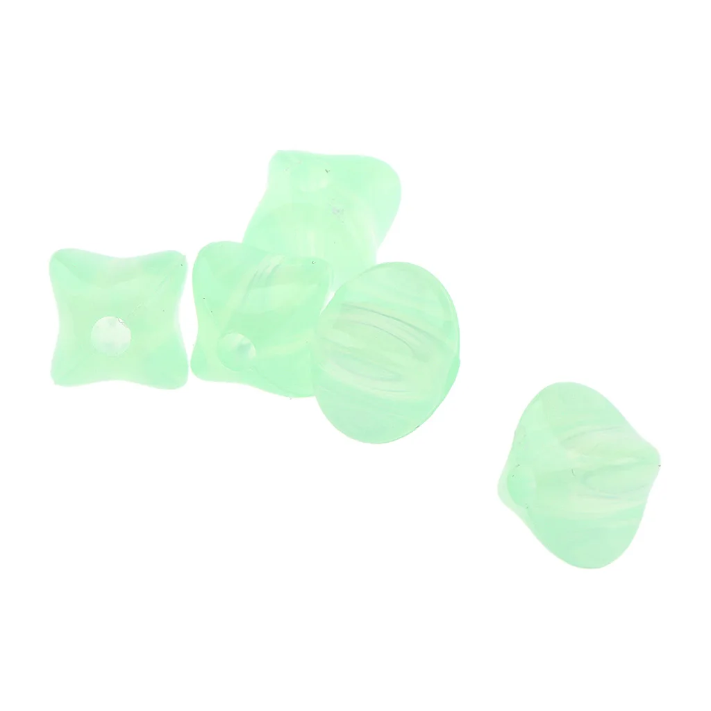 100g Square Jelly Shape Sew on Beads Acrylic for Clothes Bags Hats Sewing
