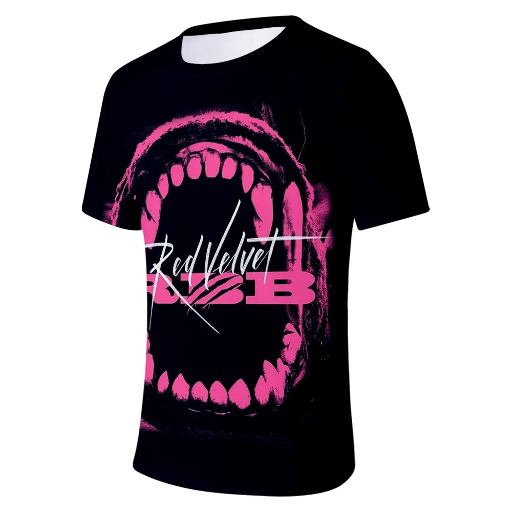 

Fashion Brand Clothing KPOP Red Velvet 3D 2019 Harajuku Short Sleeve Women's T-Shirts Casual Cool Graphic Tees Streetwear