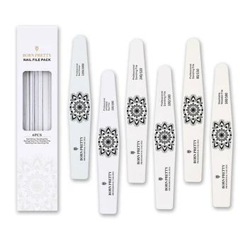 

BORN PRETTY 10/20pcs Nail File Buffer Washable Grinding Polishing Buffing Nail Art Tool Accessories For UV Gel Polish