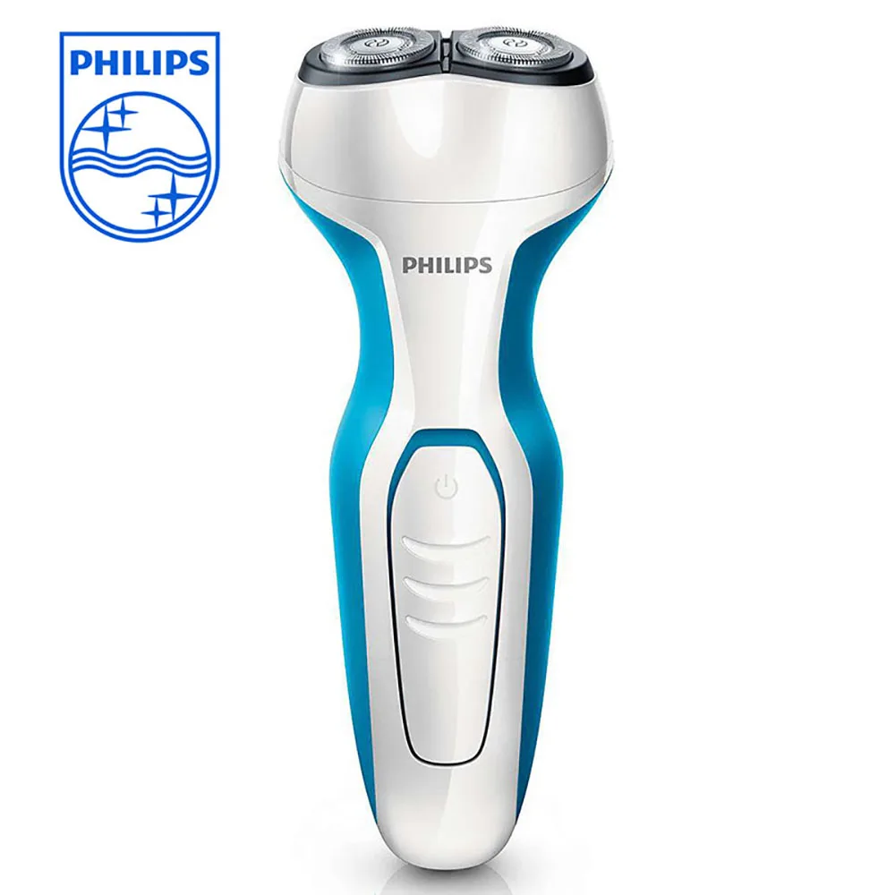 

Philips Professional men's shaver Double-track two independent floating heads Wet & Dry whole bady washable with Portable Razor