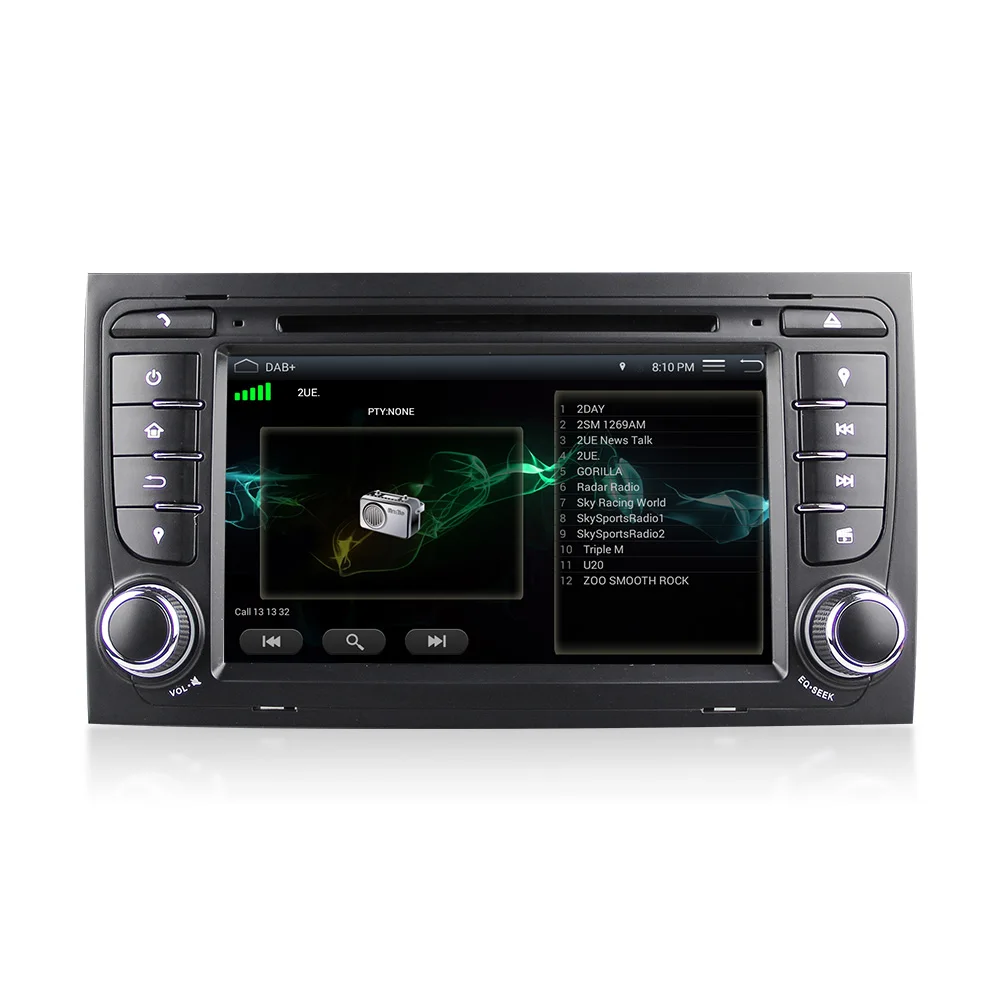 Sale 2 din android 5.1 quad core car audio dvd automotivo for AUDI A4 2002 - 2007 SEAT EXEO 2009 - 2012 with car dvd gps autoradio tv 2