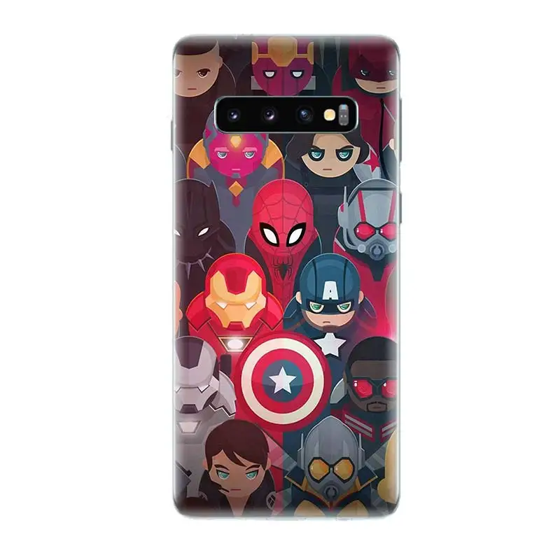 Silicome чехол для телефона samsung Galaxy S10 S6 S7 край S8 S9 плюс S10E Note 8 9 искусства по