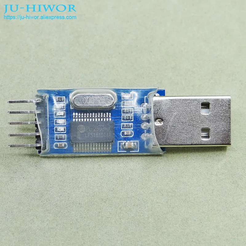

1pcs/lot PL2303 USB To RS232 TTL Converter UART Module Micro Programmer with 3.3V 5V Power Output PL2303HX