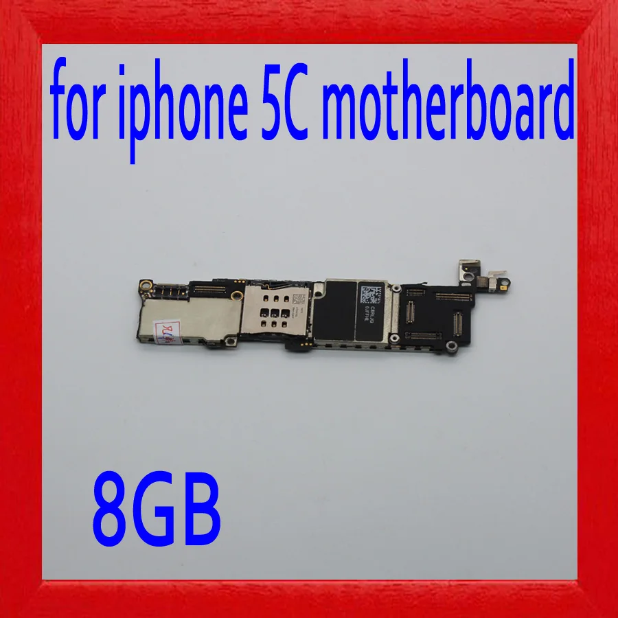 

100% Original unlocked for iphone 5C Motherboard with Full Chips,8gb for iphone 5C Logic boards with IOS System