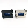 DB9 data cable connector plug VGA Plug Panel mounting D type connector 9pin port socket female Male adapter DP9 ► Photo 2/5