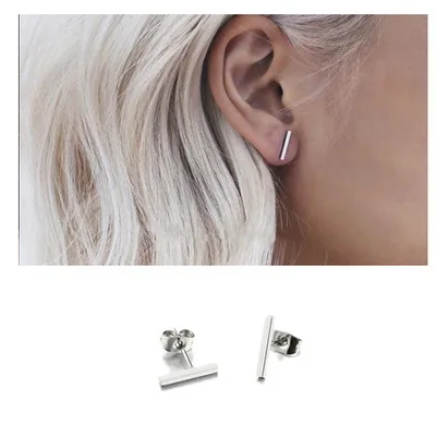 Серьги пусеты женские серьги из нержавеющей стали|stick studs earrings|fashion stud earringsstud earrings