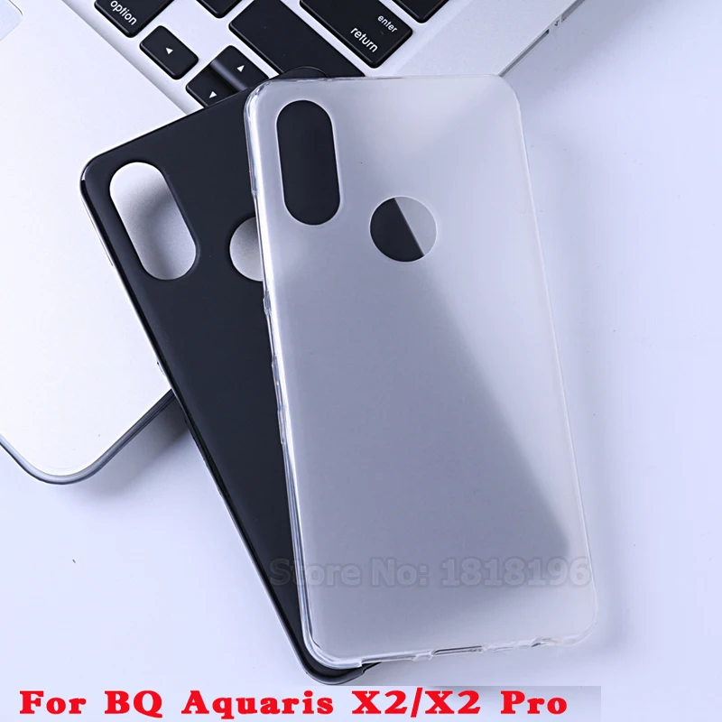 

2 Color BQ Aquaris X2 Funda Covers Silicone Case Soft TPU Matte Pudding Cover Funda Mobile Phone Cases Carcasa BQ Aquaris X2 Pro