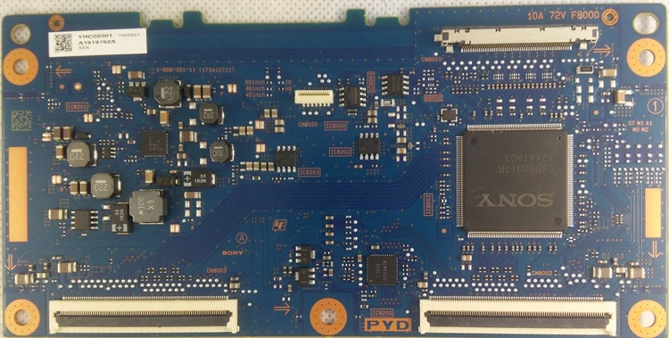 Оригинальный, для Sony KDL-55W900A T-Con 1-888-061-11 10A 72V F8000 ЖК-контроллер логическая плата TCON Бесплатная доставка