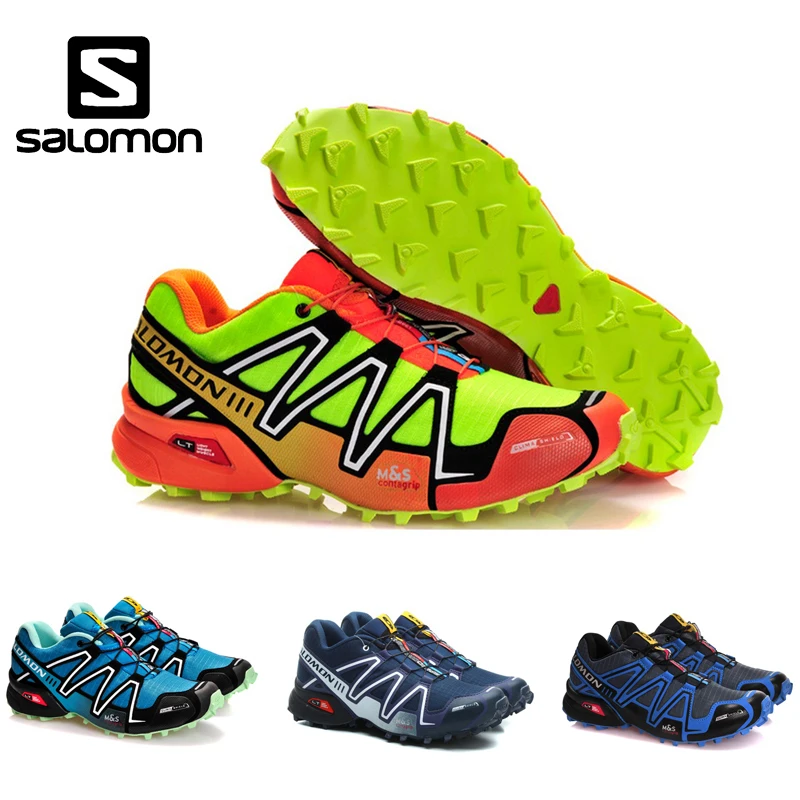

Salomon Speed Cross 3 CS III Free Lightweight Shoes Breathable SpeedCross 3 CS Men running Shoes Eur 40-46