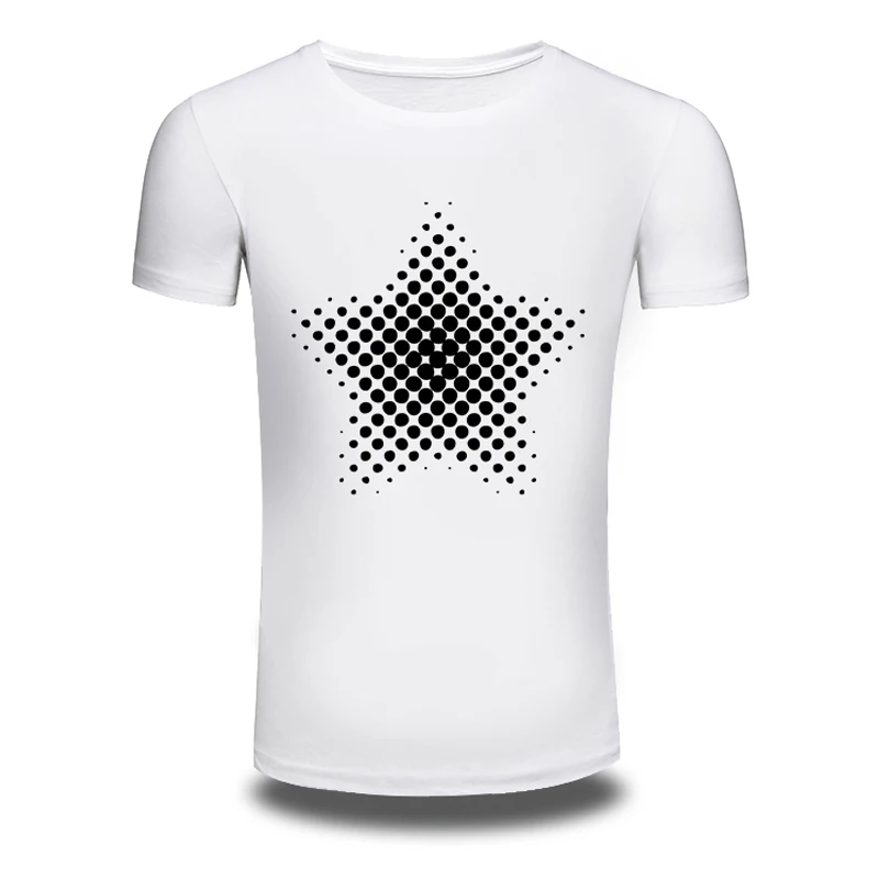DY 83 Punk Five Stars T font b shirts b font font b Mens b font
