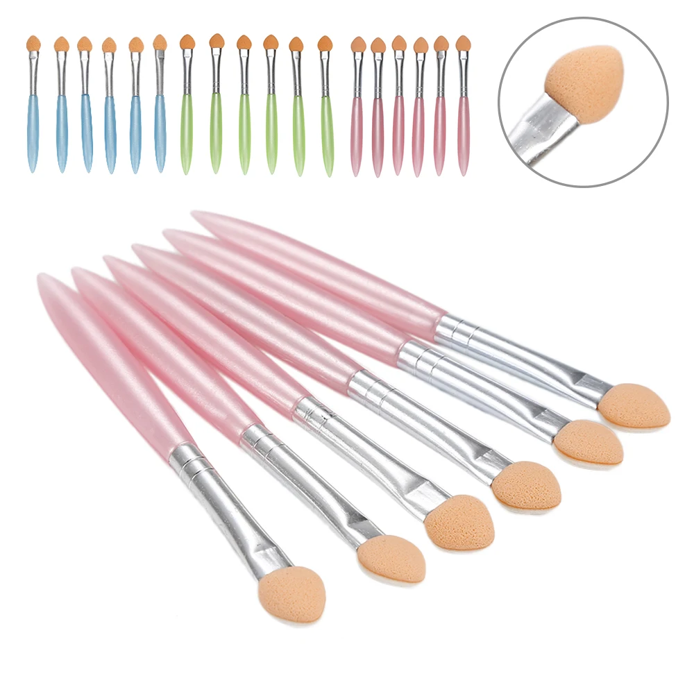 ELECOOL 6pcs/set Makeup Eye Shadow Eyeliner Brushes Sponge Applicator